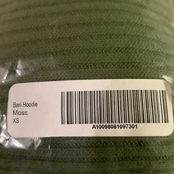 Lett New With Tags Bari Hoodie In Moss Size XS - Picture 7 of 13